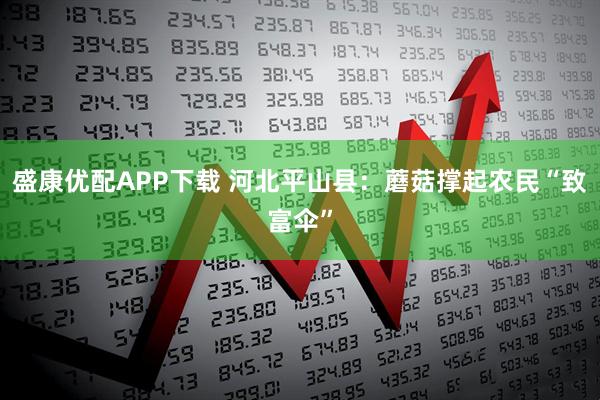 盛康优配APP下载 河北平山县:蘑菇撑起农民“致富伞”